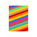 Rainbow Retro Paatern (Print Only) thumbnail