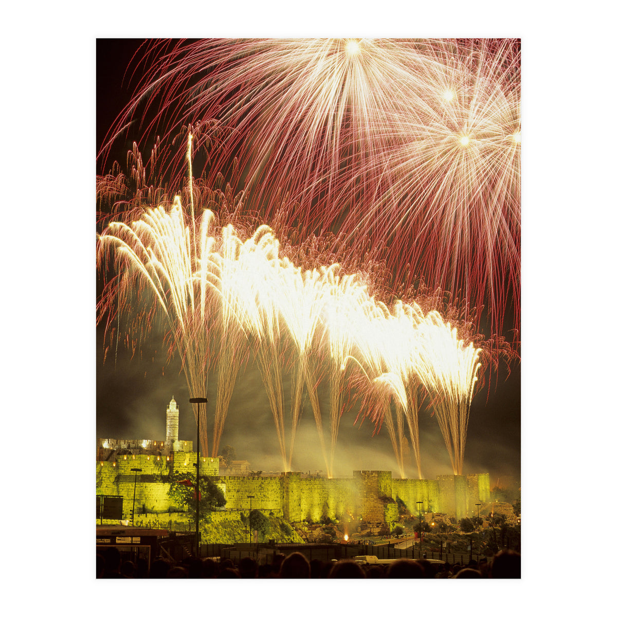 Fireworks over Jerusalem I (Print Only)