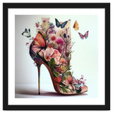 Floral Stiletto With Butterflies thumbnail