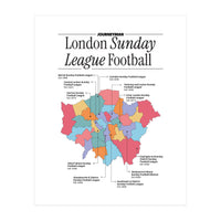London Sunday League Football (Print Only)