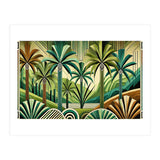 Tropical Art Deco Oasis (Print Only) thumbnail
