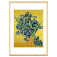 Irises. Date: May 1890, Saint-Rémy-de-Provence. Dimensions: 92.7 cm x 73.9 cm, 111.5 cm x 92.9 cm.