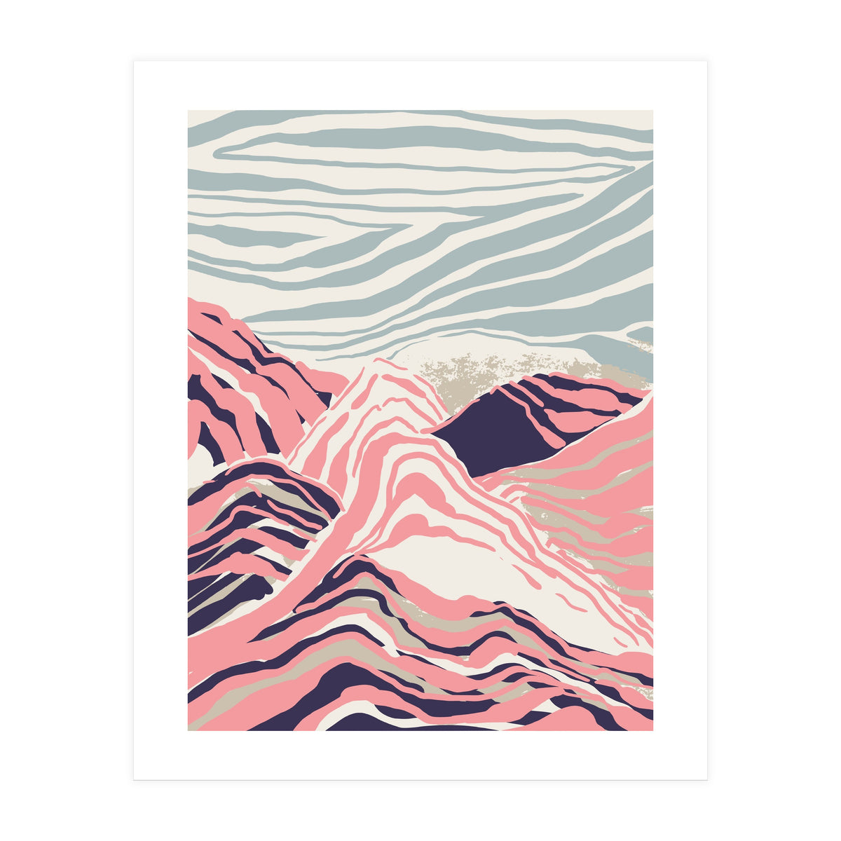 Follow the lines Wanderlust (Print Only)