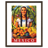 Mexico, Woman With Fruit Basket thumbnail