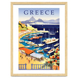 Greece, Fishing Boats on a Harbor thumbnail