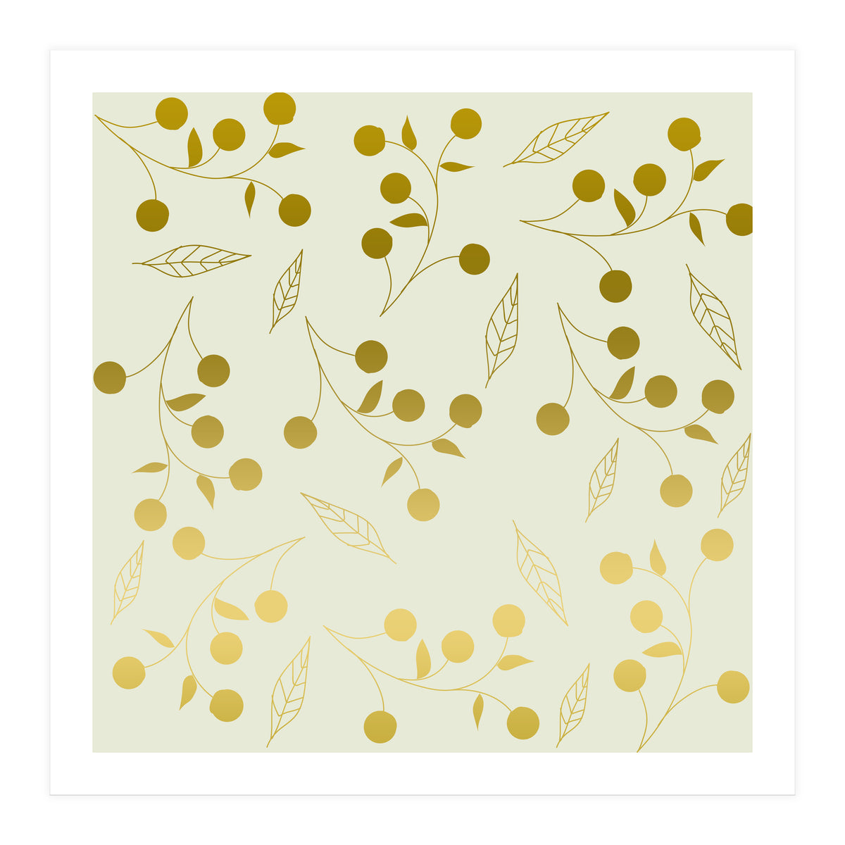 Golden Blossom (Print Only)