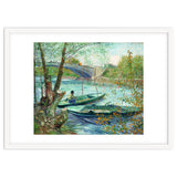 Vincent Van Gogh / 'Fishing in Spring, the Pont de Clichy ', 1887, Oil on canvas, 49 x 58 cm. thumbnail