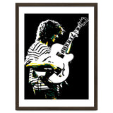 Pat Metheny American Jazz Guitarist Legend in Pop Art thumbnail