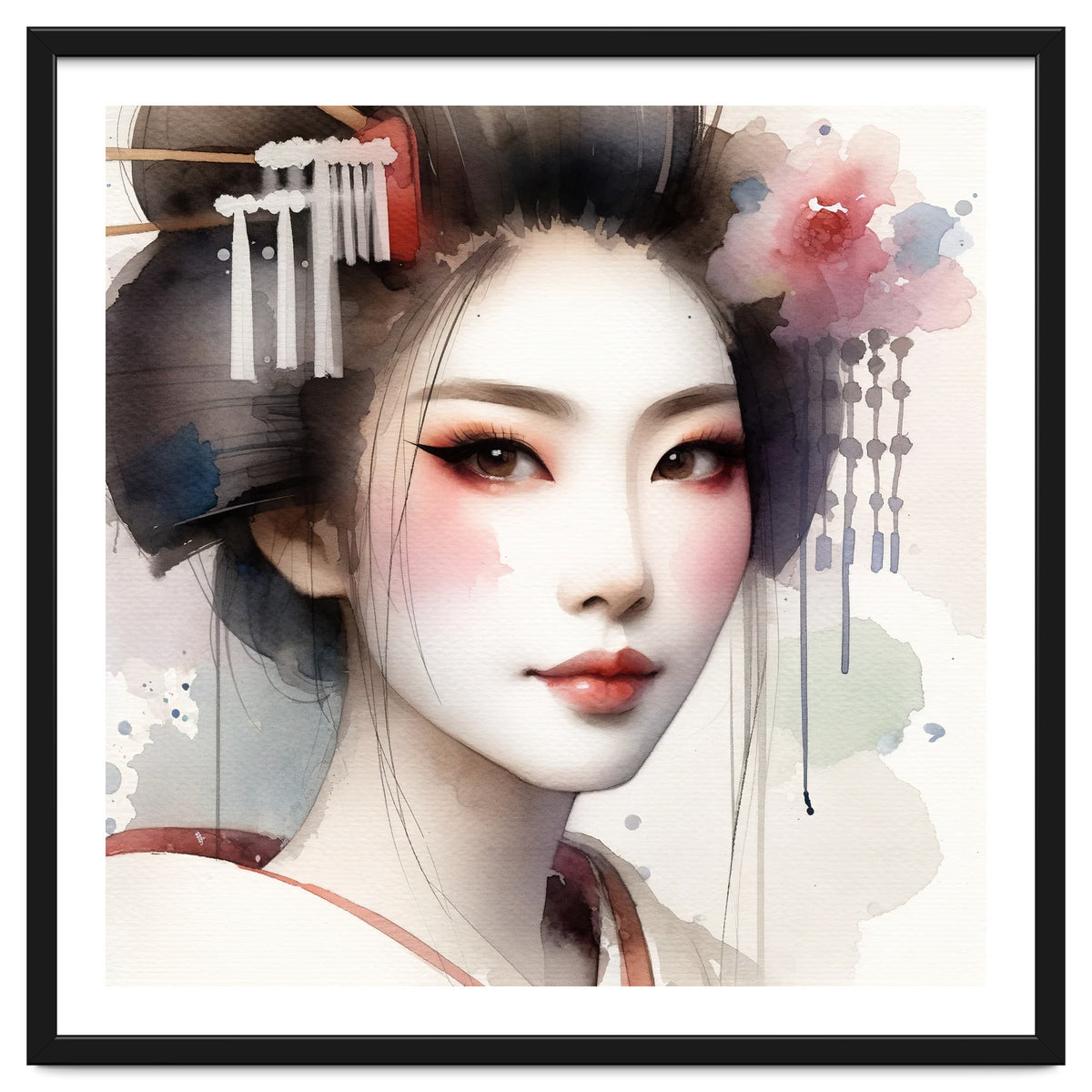 Rose Veil Modern Geisha