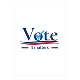 vote it matters - For elections (Print Only) thumbnail