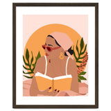 Bohemian Summer, Modern Boho Girl Reader, Books Read Self Care Self Love, Travel Hippie Nomad Black Woman thumbnail