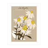 Flower Market Los Angeles Echinacea (Print Only) thumbnail