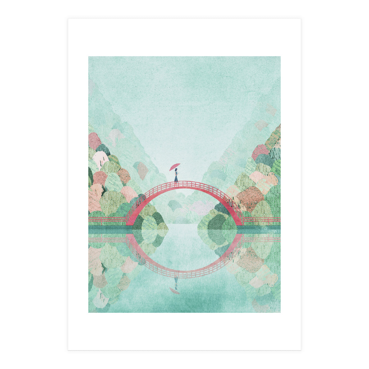 Girl On The Bridge (Print Only)