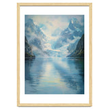 Ethereal Descent: The Glimmering Silence of the Ancient Glacial Fjord thumbnail