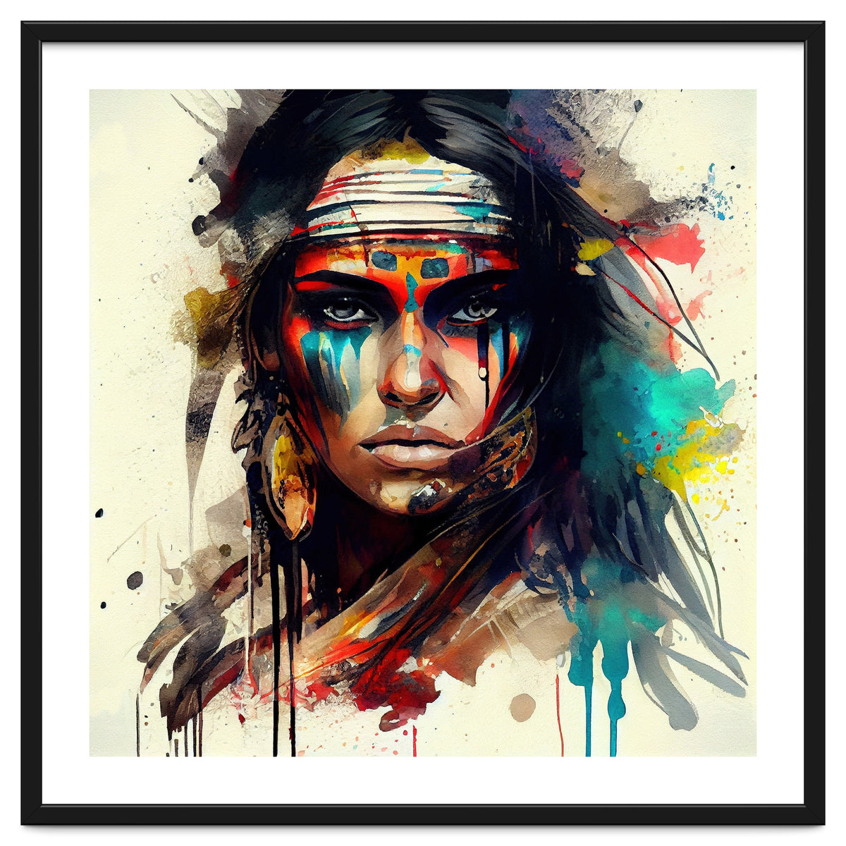 Powerful American Native Woman #2