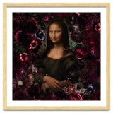 Mona Lisa And Dark Flowers thumbnail