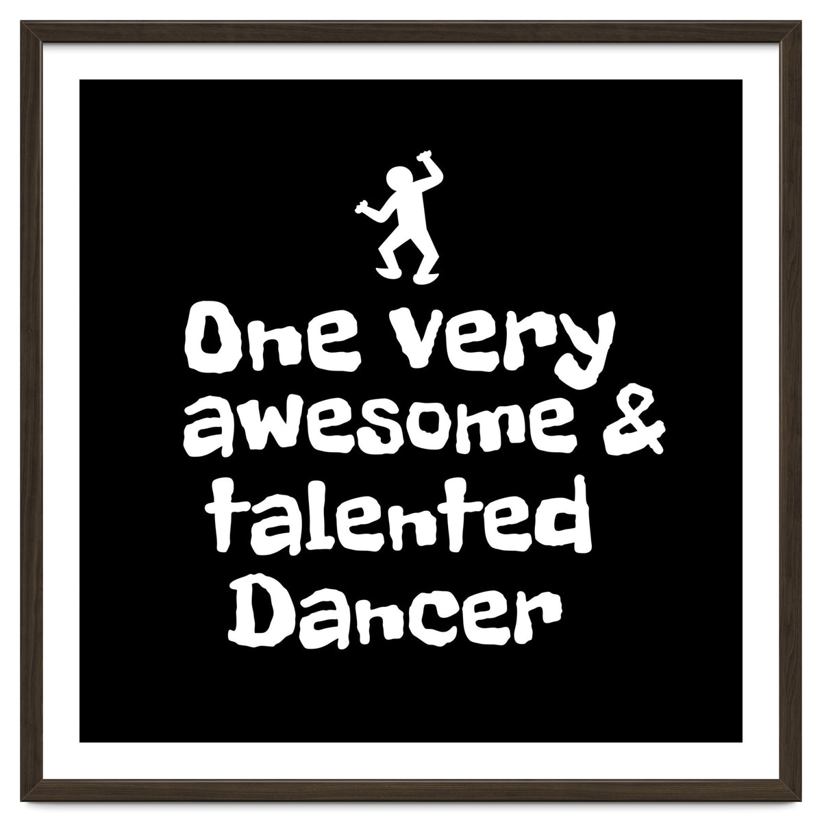 One very awesome and talented dancer