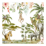 Watercolor Wild Animals Jungle  (Print Only) thumbnail