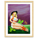 Sexy Pinup Gil Fell On Cactus From A Horse thumbnail