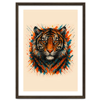 Tiger Animal Watercolor