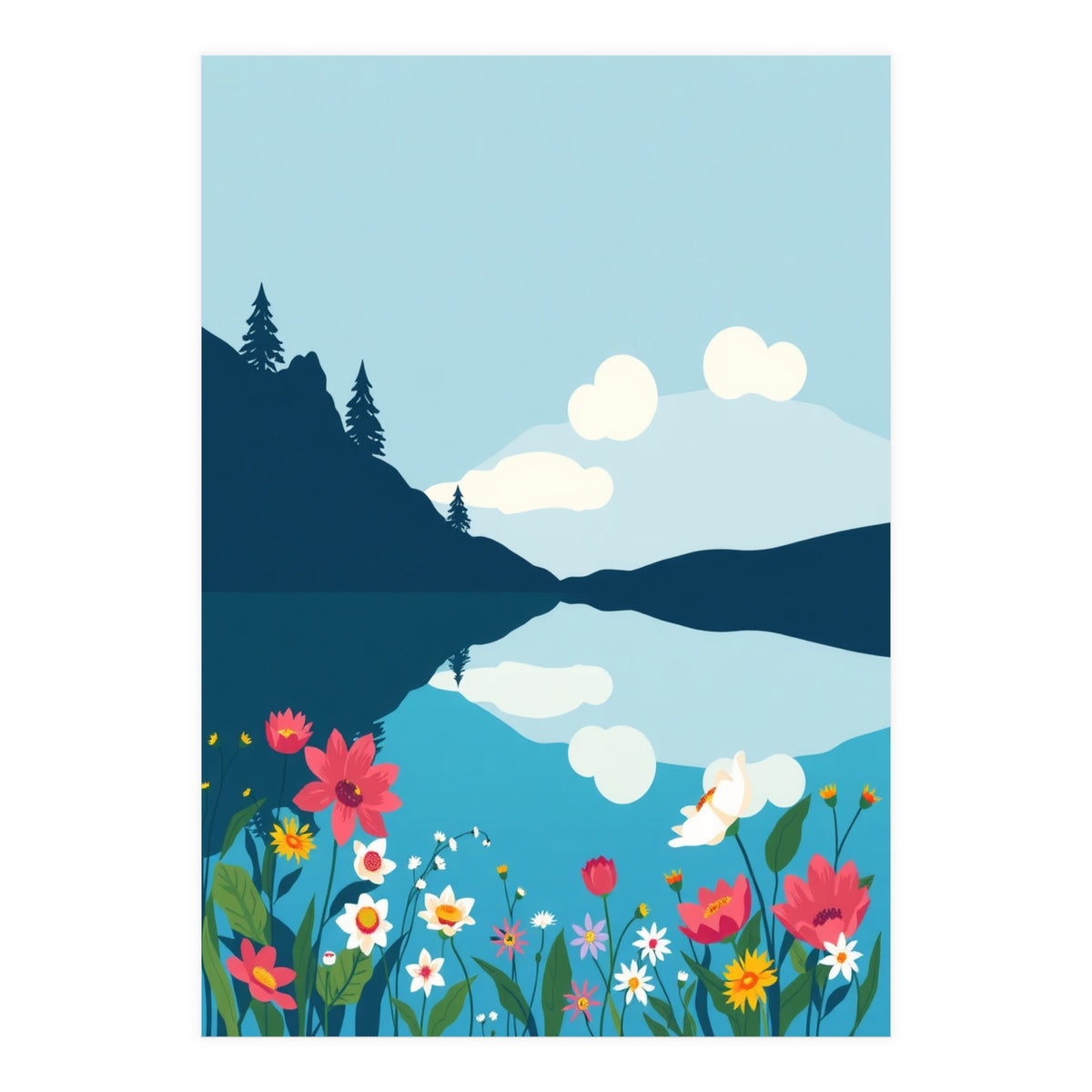 Nature Blue Dream (Print Only)