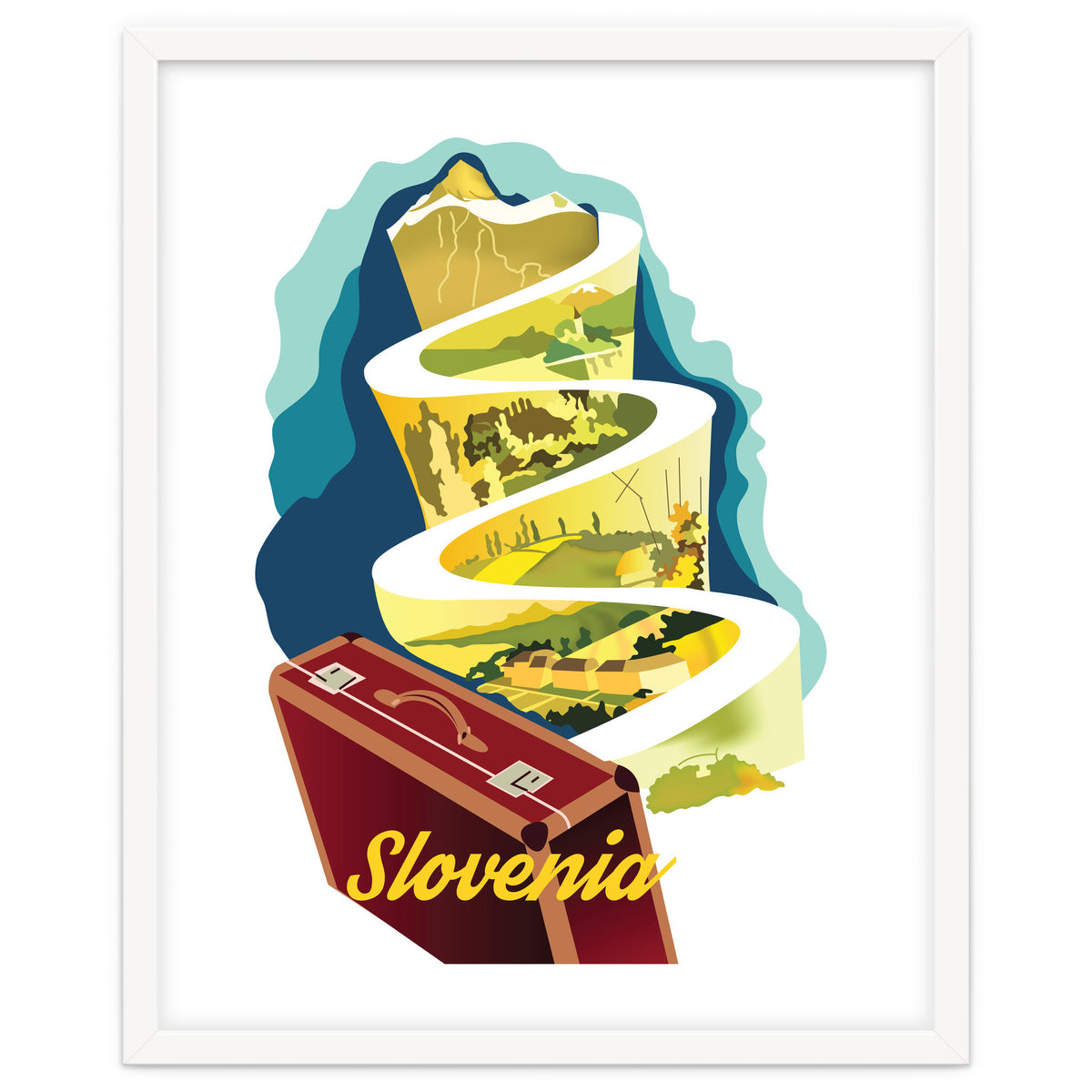 Slovenia, Mountain Road