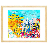 Floral Graffiti #society6 #decor #buyart thumbnail