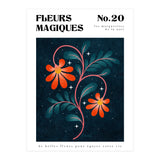 Magical Flowers No.20 Dark Daisies (Print Only) thumbnail