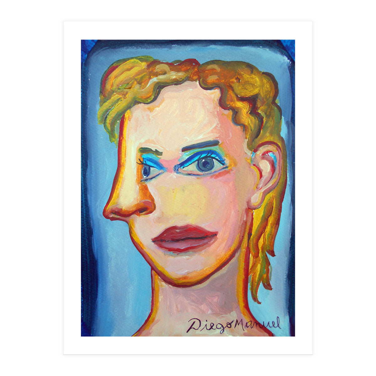 Cabeza De Mujer 24 (Print Only)