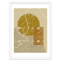 Geometric Composition with an Organic Touch