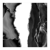 Black & Silver Agate Texture 07 (Print Only) thumbnail