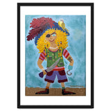 Finn, the Pirate, with Cookie, his Parrot thumbnail