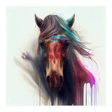Wild Horse Face Portrait (Print Only) thumbnail