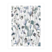 Watercolour Cozy Wild Flowers  (Print Only)