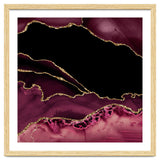 Burgundy & Gold Agate Texture 14 thumbnail