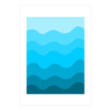 Blue gradient design  (Print Only) thumbnail