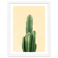 Tall Cactus, Minimal Desert Saguaro Art