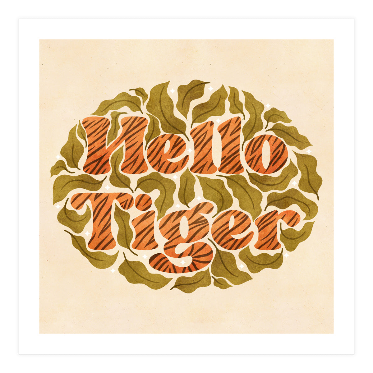 Hello Tiger (Print Only)