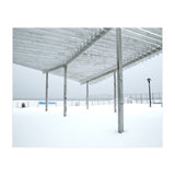 Sunshade site in the winter beach (Print Only) thumbnail