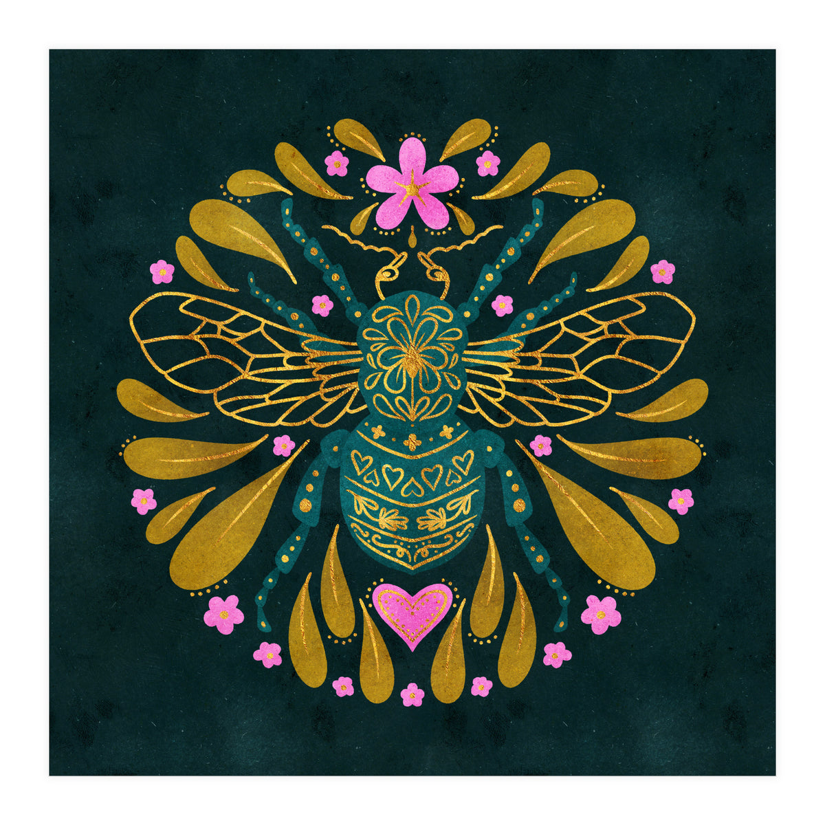 Midnight Bee (Print Only)