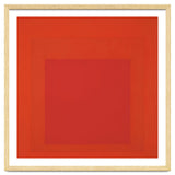 JOSEF ALBERS - HOMAGE TO THE SQUARE RED thumbnail