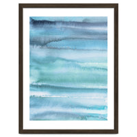 Gradient Watercolor Sea Blue