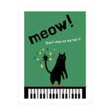 meow! - Dancing Cat (Print Only) thumbnail