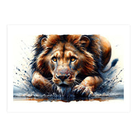 Hunter Gaze In The Wild (Print Only)