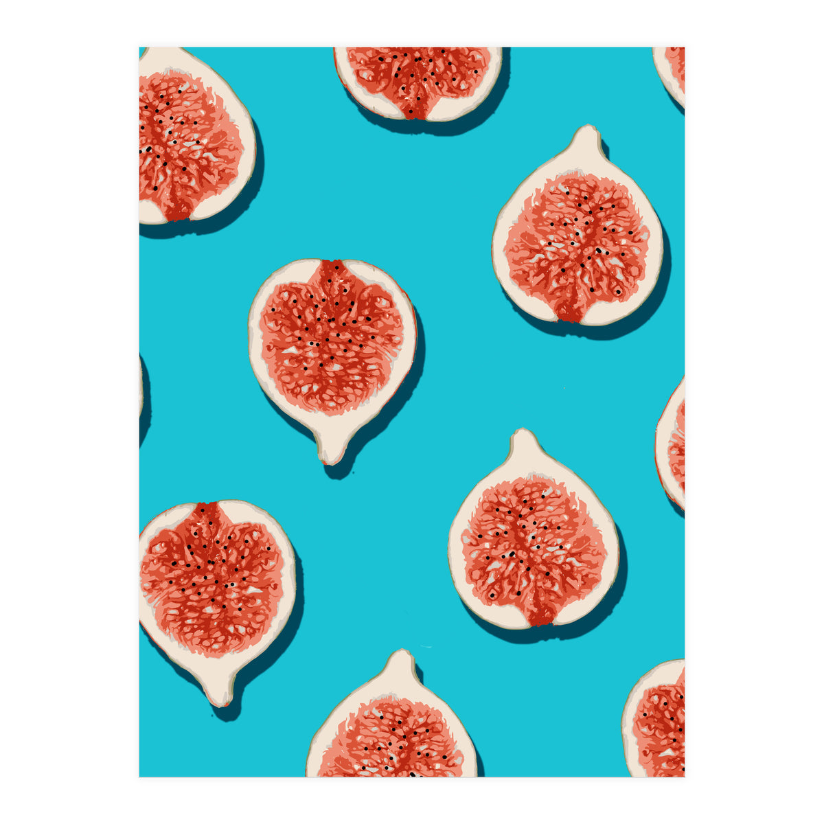 Fig Lover #society6 #decor #buyart (Print Only)
