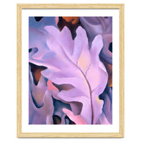 Georgia O’Keeffe – Purple Leaves (1922) | Elegant Botanical Modernist Composition in Rich Violet Tones