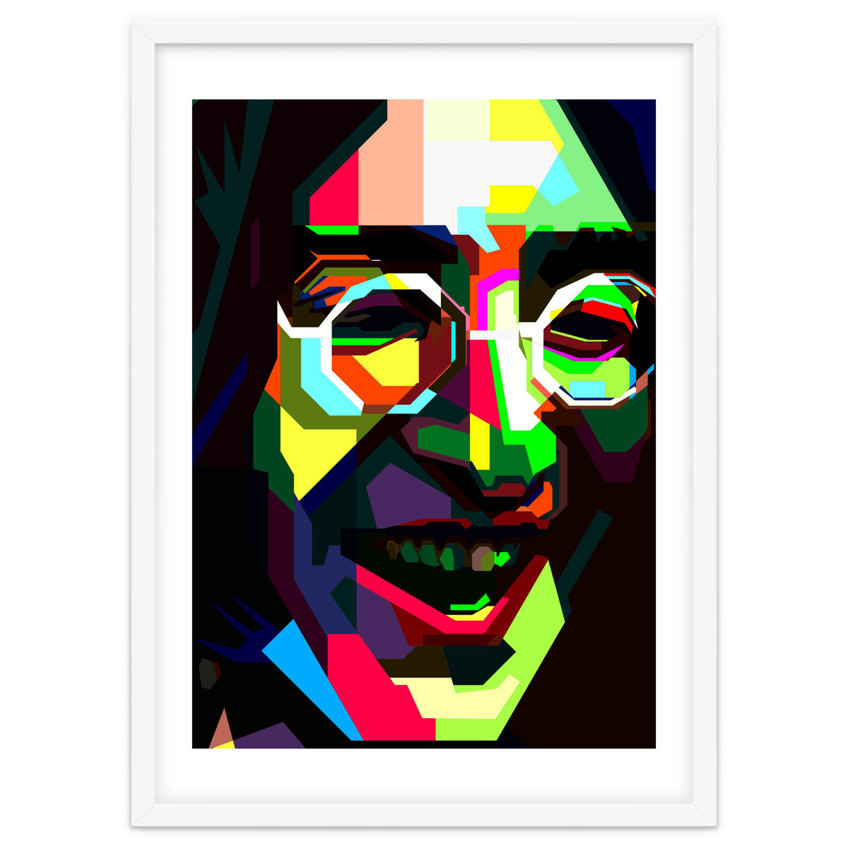 John Lennon Legend Pop Art WPAP