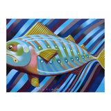 Blue fish (Print Only) thumbnail