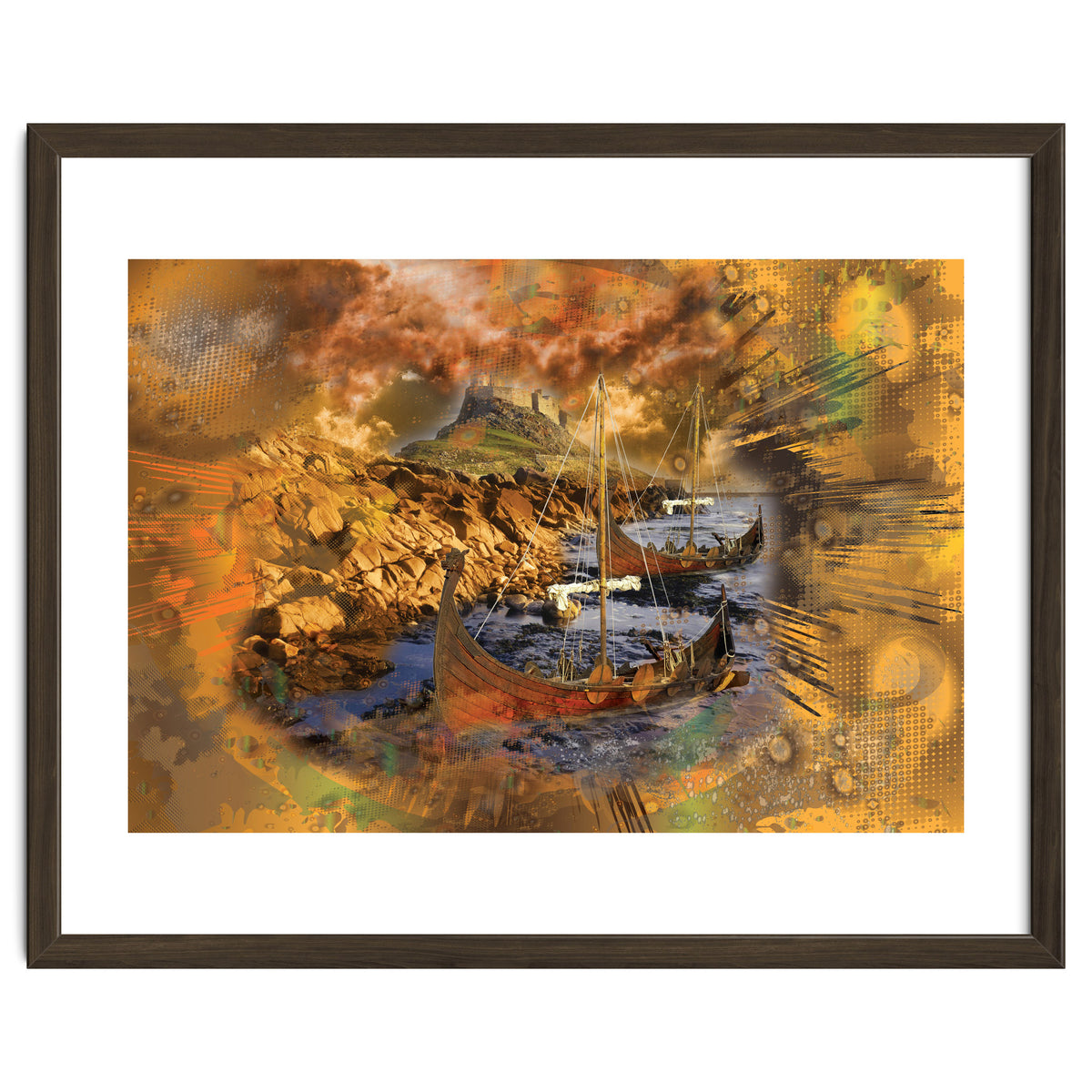 Lindesfarne Viking Raid 793 AD