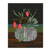 Midcentury vase dark (Print Only)